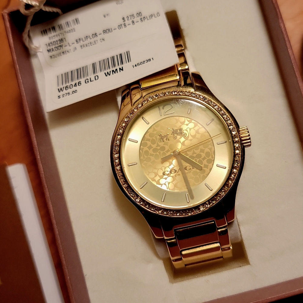 Gold Coach Watch